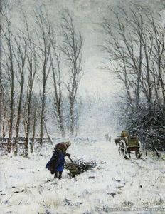 Winter's Tale by Paulus Petrus van der Velden