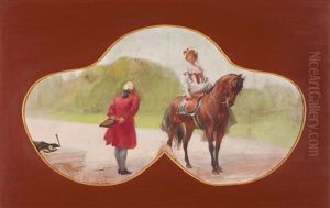 Lady On Horseback by Jose Velloso Salgado