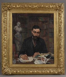 Portrait Du Docteur Mello Vianna Dans Son Interieur by Jose Velloso Salgado