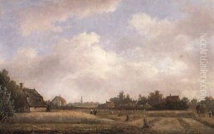 Partie Auf Dem Lande by Johan Diderik Cornelis Veltens