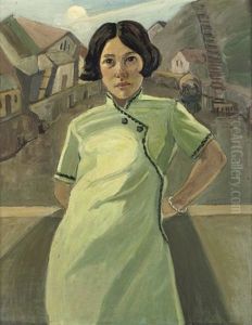 Chineesch Meisje by Henry Van Velthuysen