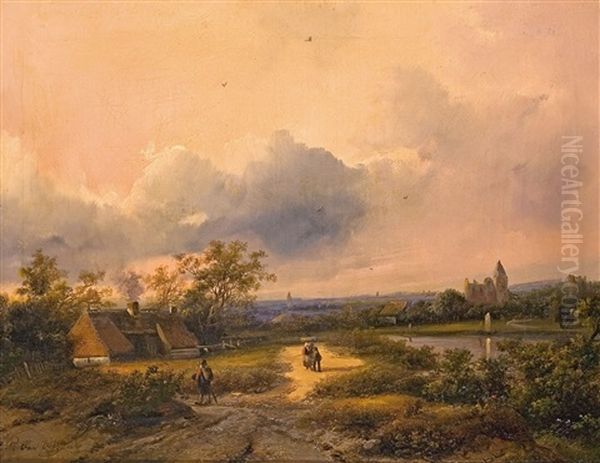 Weite Landschaft Mit Figuren - view 1