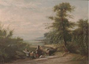 Washing Day By The River