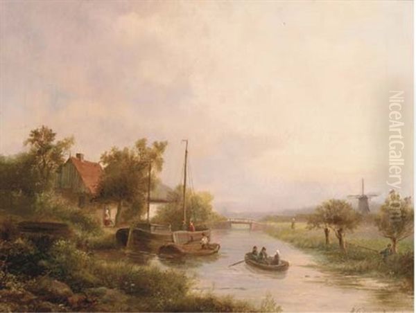 Along The River In Summer - view 1