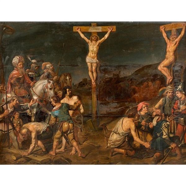 The Crucifixion Of The Thieves - view 1