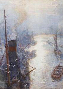 Tower Bridge, London by Henry Charles Brewer