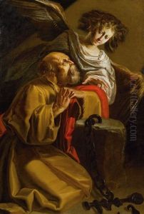 Die Befreiung Petri by Jan van de Venne