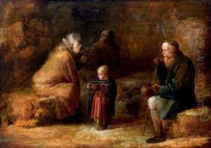 Le Repos Des Gitans by Jan van de Venne