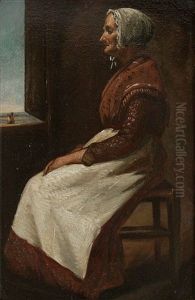 Seated Lady by Charles Venneman