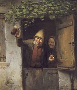 Buveur Joyeux by Charles Venneman