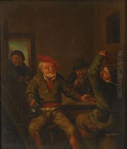 Scene De Cabaret by Charles Venneman