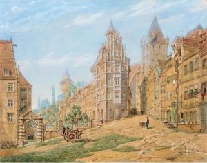 At Nuremberg, Germany by Henry William Brewer