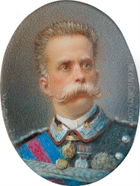 Portrat Des Konigs Umberto I. Von Italien - view 1