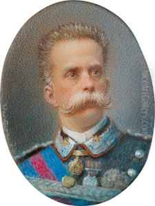 Portrat Des Konigs Umberto I. Von Italien