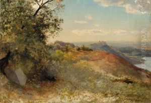 Blick Zum Castel Gandolfo by Albert Venus