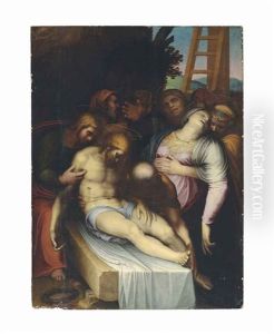 The Deposition by Marcello Venusti