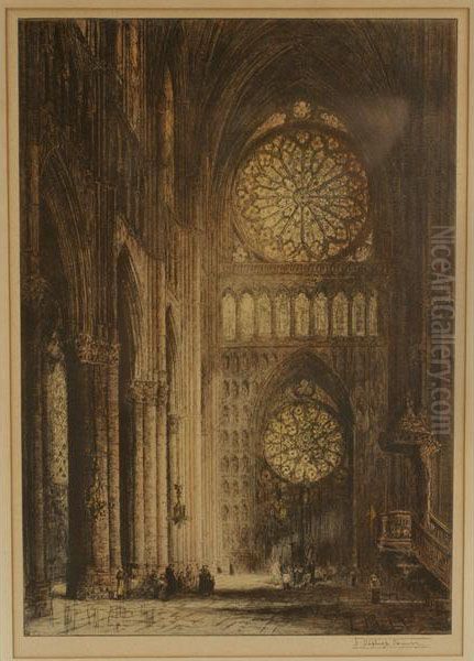 Rheims Cathedral - view 1