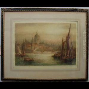 St. Paul""""s Cathedral by James Alphege Brewer
