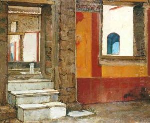 Interior De Una Casa Pompeyana by Alejo de Vera