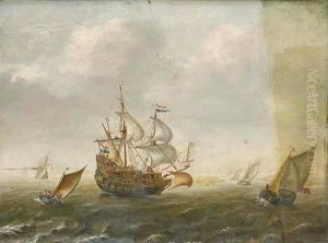 Marine by Cornelis Verbeeck