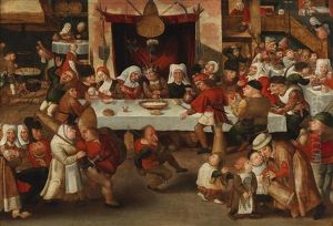 A Peasant Wedding by Frans Verbeeck