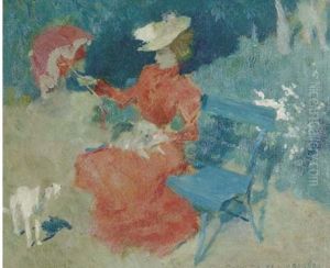 An Afternoon In The Park by Gustave Verbeek