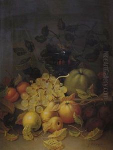 Fruchtestilleben by Willem Verbeet