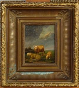 Moutons by Eugene Verboeckhoven