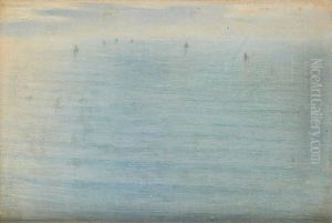 Marine Par Temps Calme by Marguerite Verboeckhoven