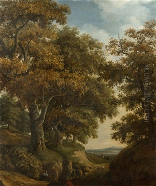 Landscape Scene With Figures - view 1