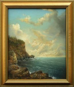 Ocean Landscape by George Douglas Brewerton