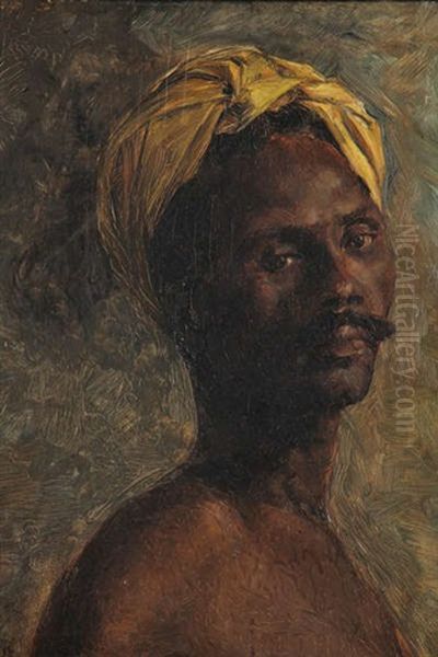 Portrait D'un Homme Oriental (javanais?) - view 1