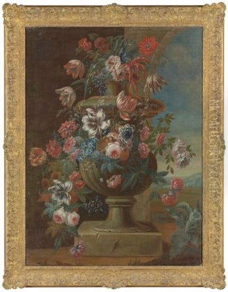 Flowers In An Amphora - view 1