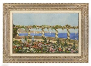 Mediterranean Terrace by Charles-Henri Verbrugghe