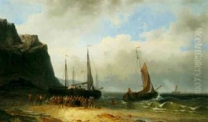 A Coastal Scene A Coastal Scene