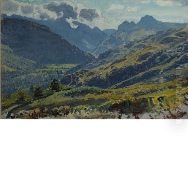 The Langdale Pikes - view 1