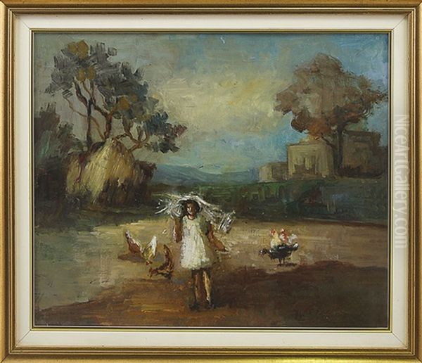 Bambina Nell'aia - view 1