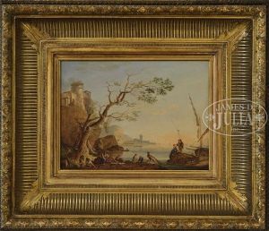 Mediterranean Landscape by Claude-Joseph Verdat