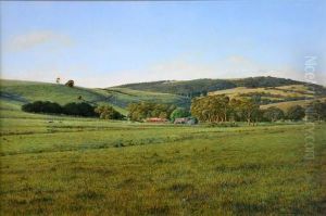 Farm In The Hills by John Brewster Jr.