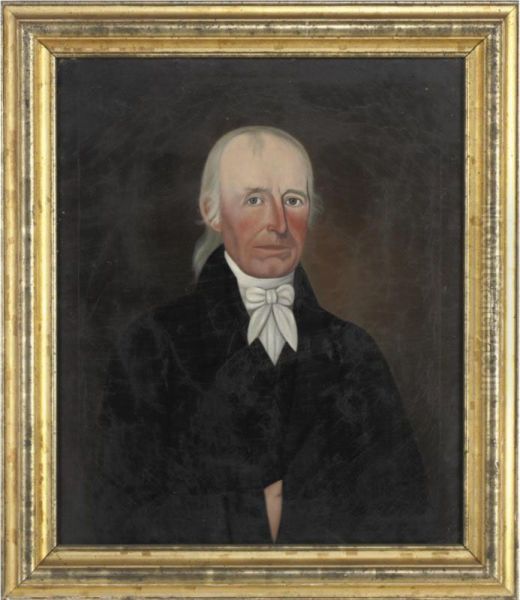 Portrait Of Enoch Perley Known As 'the Squire,' First Settler Of Bridgton, Maine - view 1