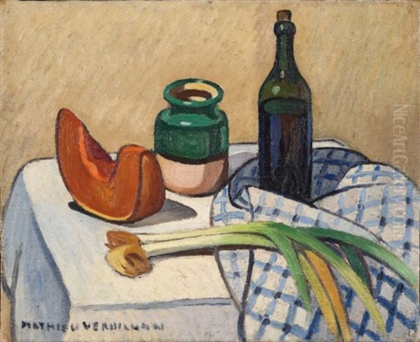 Nature Morte A La Bouteille Et Au Pichet - view 1