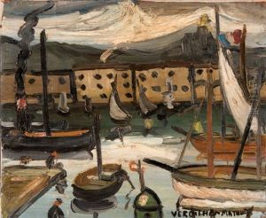Le Port De Marseille by Louis Mathieu Verdilhan