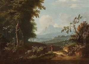 Ideal Landscape With Figures (2 Works)