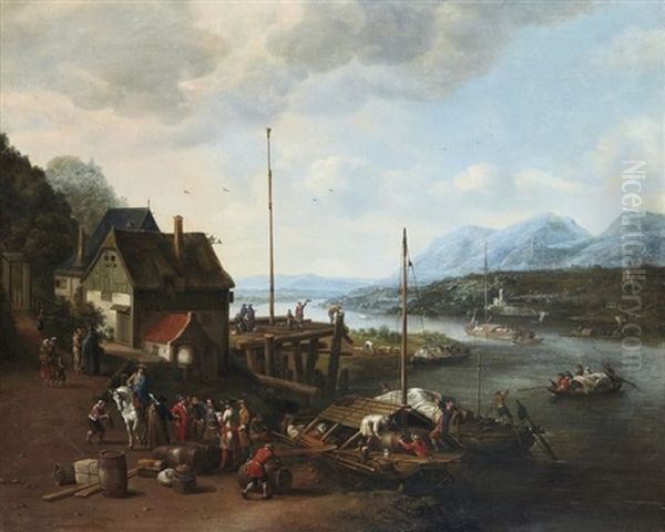 Le Chargement D'un Bateau - view 1