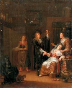 The Doctor's Visit by Adriaen Verdoel