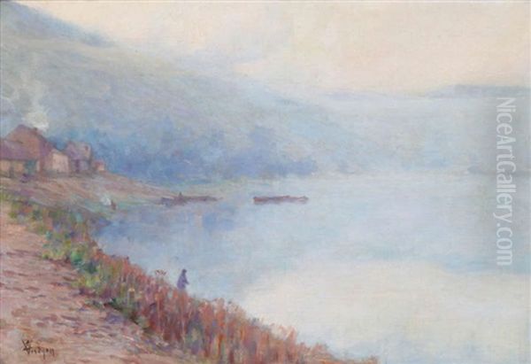 Brouillard Sur La Meuse/cloor - view 1