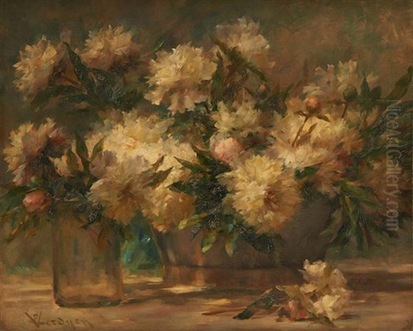 Les Pivoines Blanches - view 1