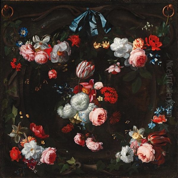 A Floral Garland - view 1
