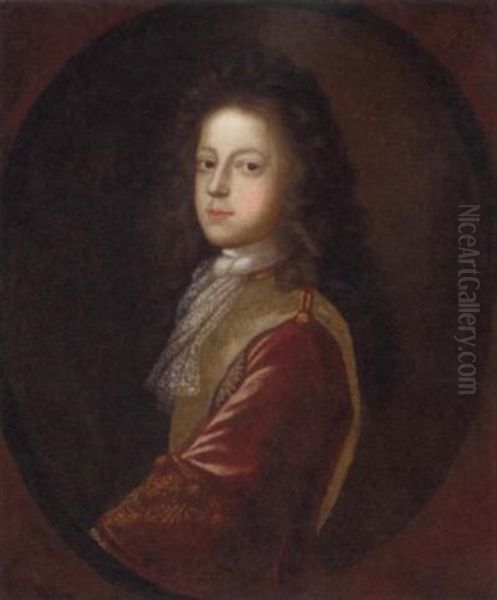 Portrait Of Prince James Francis Edward Stuart, The Old Pretender, In A Jacket And Lace Cravat - view 1