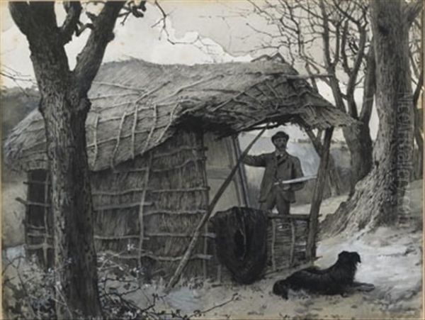 Sketching Under Shed - view 1